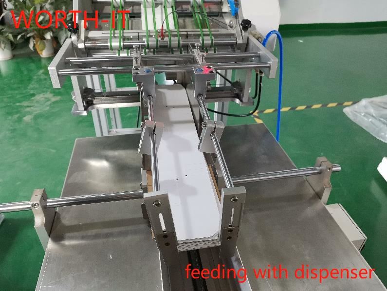 feeding with dispenser